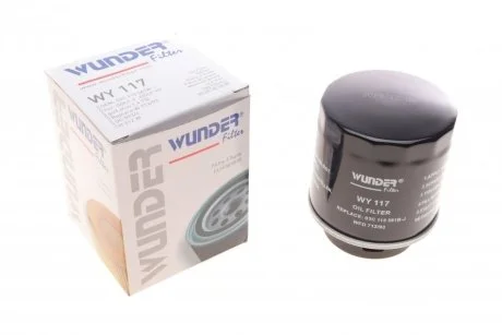 Фільтр масляний WUNDER WUNDER FILTER WY 117