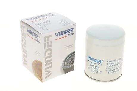 Фільтр масляний WUNDER WUNDER FILTER WY 404