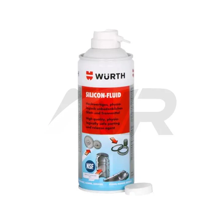 Мастило SILIKON-FLUID, 400 ml, SAFE-FOOD {арт. } WURTH 0893221000 (фото 1)