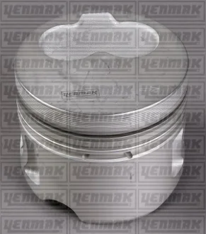 Поршень с кольцами і пальцем (размер отв. 80.01 / +0.5) VW CADDY II 1.9D 95- T4 2.4D (4/5цл YENMAK 3103309050