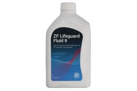 Трансмиссионное масло -LIFEGUARDFLUID 9 1L ZF AA01.500.001