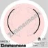 Колодки тормозные барабанные к-кт ZIMMERMANN 109901587 (фото 1)