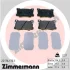 Колодки гальмівні дискові, к-кт ZIMMERMANN 221761701 (фото 1)