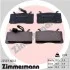 Колодки тормозные дисковые (комплект 4 шт.) ZIMMERMANN 22507.160.2 (фото 1)