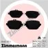 Колодки тормозные дисковые (комплект 4 шт.) ZIMMERMANN 22602.175.1 (фото 1)