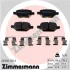 Колодки тормозные дисковые (комплект 4 шт.) ZIMMERMANN 22930.170.2 (фото 1)