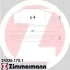 Колодки тормозные дисковые, к-кт ZIMMERMANN 243361751 (фото 1)