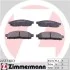 Колодки тормозные дисковые ZIMMERMANN 24537.160.3 (фото 1)