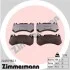 Колодки тормозные дисковые ZIMMERMANN 24681.966.1 (фото 1)