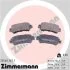 Колодки тормозные дисковые ZIMMERMANN 25540.145.1 (фото 2)