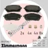 Колодки тормозные дисковые, к-кт ZIMMERMANN 261491902 (фото 1)