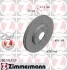 Диск тормозной Coat Z ZIMMERMANN 280316720 (фото 1)